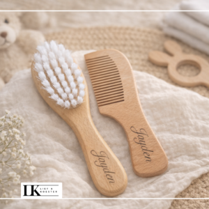Baby Haarborstel & Kam Set
